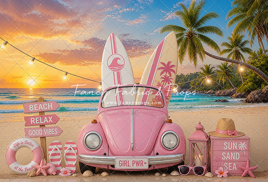 Girl Power Beach Bug - With Sweep Option