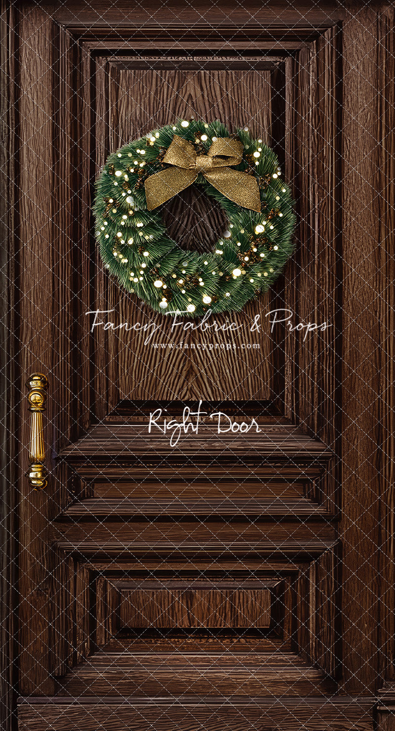 Holiday Hearth Door - Slimline Drop For OG Fancy Lite System - Slimline Panels