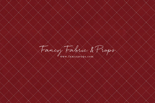 Merry Mansion Rug- Red - Mat Floor