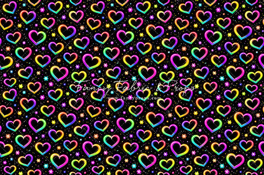 Neon Hearts