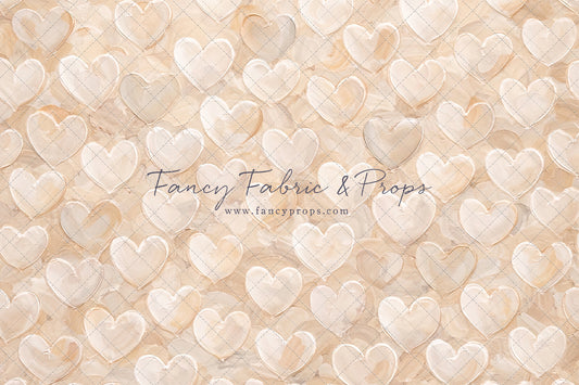 Neutral Abstract Hearts - Petite