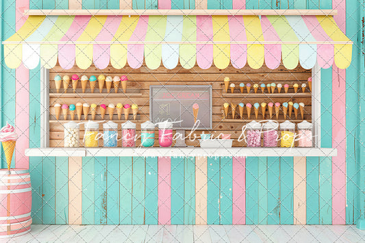 Pastel Scoop Shop - With Sweep Option