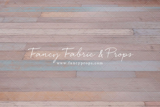 Pastel Wood Mat Floor