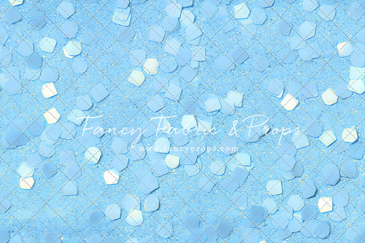 Power Blue Confetti