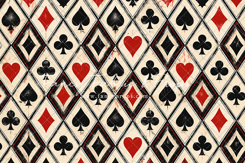 Queen's Card Suit Tiles