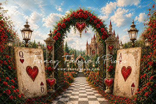 Queen of Hearts Castle Entry - With Sweep Option