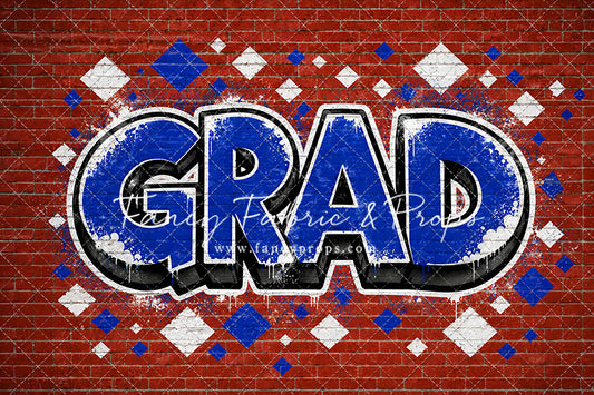 Royal & White Grad - With Sweep Option