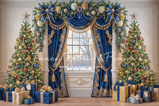 Sapphire & Gold Christmas - with Sweep Option
