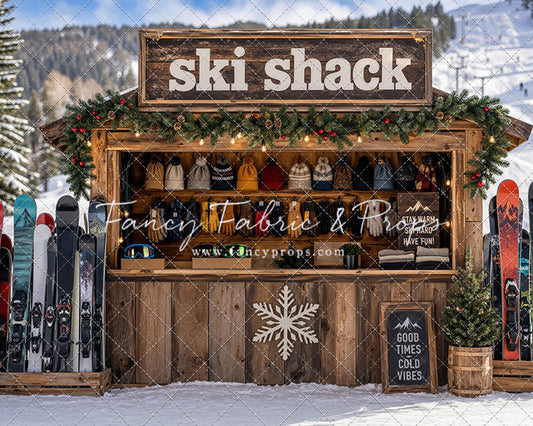 Snow Day Ski Shack - With Sweep Option