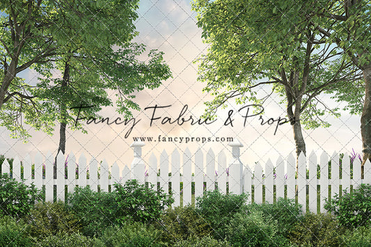 Spring Sunrise Garden Gate