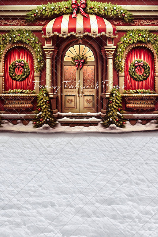 Crimson & Gilt Christmas Emporium - with Sweep Option