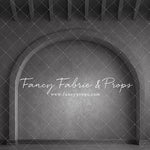 Gothic Gray Archway - Solid Floor - With Sweep Option