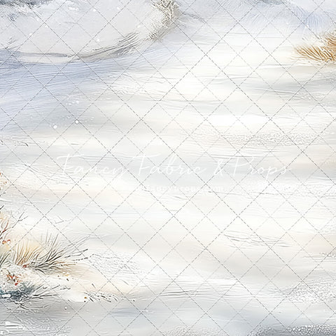 Country Winter Snow - Mat Floor