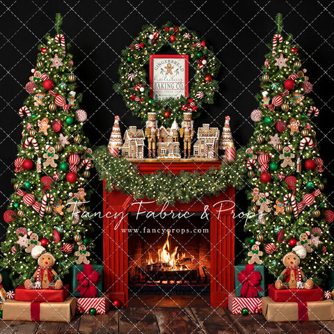 Gingerbread Mantle
