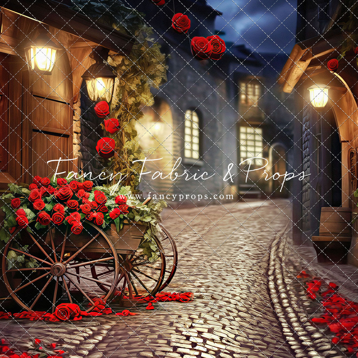 Romantic Alley - With Sweep Option – Fancy Fabric & Props