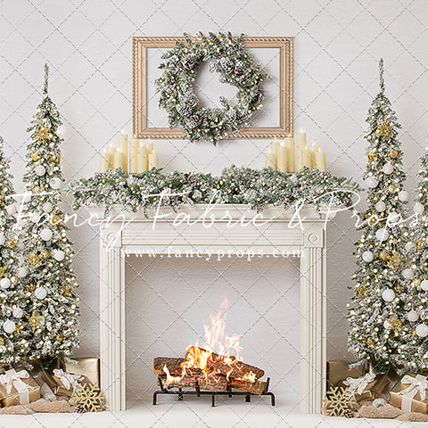 Simple Christmas Mantle
