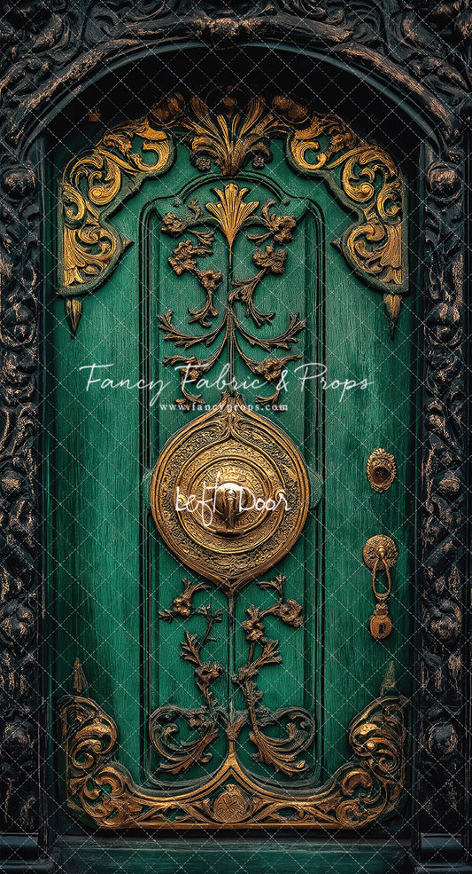 Verdigris Versailles Door - Slimline Drop For OG Fancy Lite System - Slimline Panels