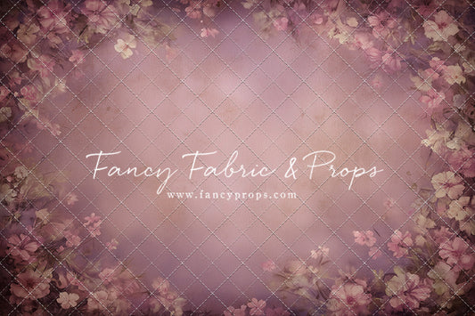 Vintage Mauve Petals - With Sweep Option