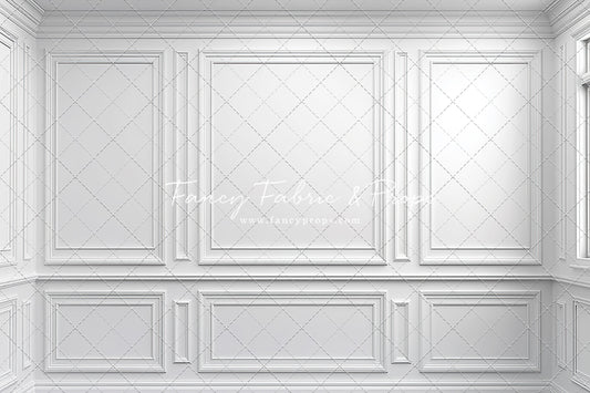 White Wainscoting Corner