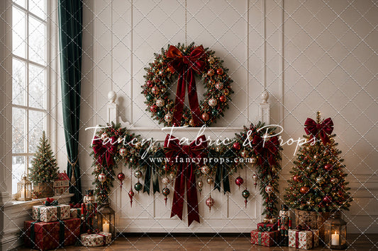Merry Noel Manor Headboard
