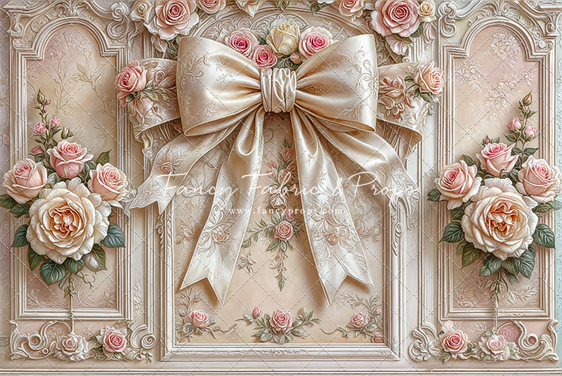 Ribbon & Pearl - With Sweep Option