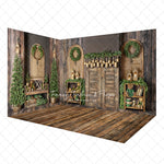 Rustic Christmas Charm Headboard - Room