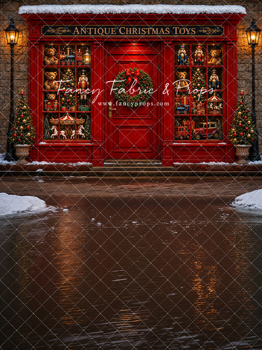 Antique Christmas Toy Store - with Sweep Option