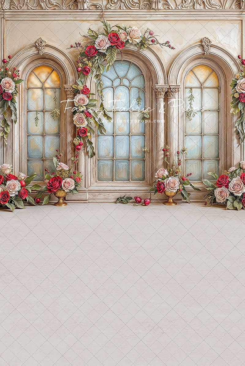 Gilded Holiday Windows - with Sweep Option