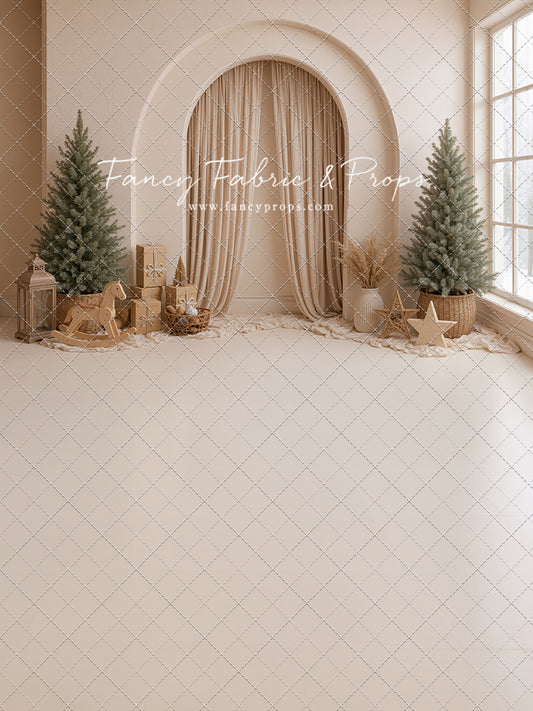 Golden Noel Arch - With Sweep Option