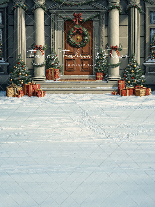 Holiday Manor Entryway - With Sweep Option