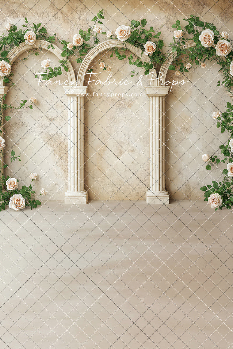 Ivory Arch Garden - With Sweep Option