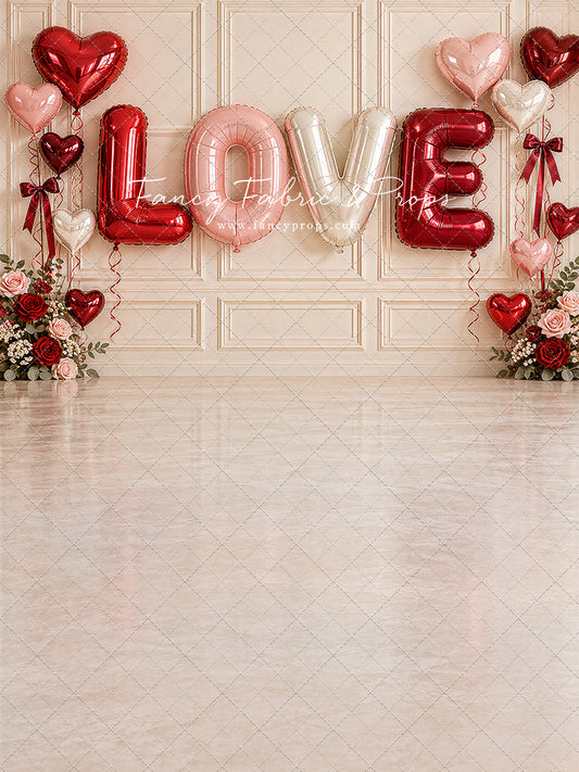 LOVE Balloon Wall - With Sweep Option
