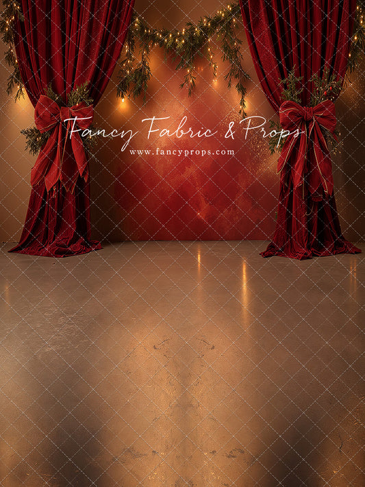 Merry Christmas Curtain Call - With Sweep Option