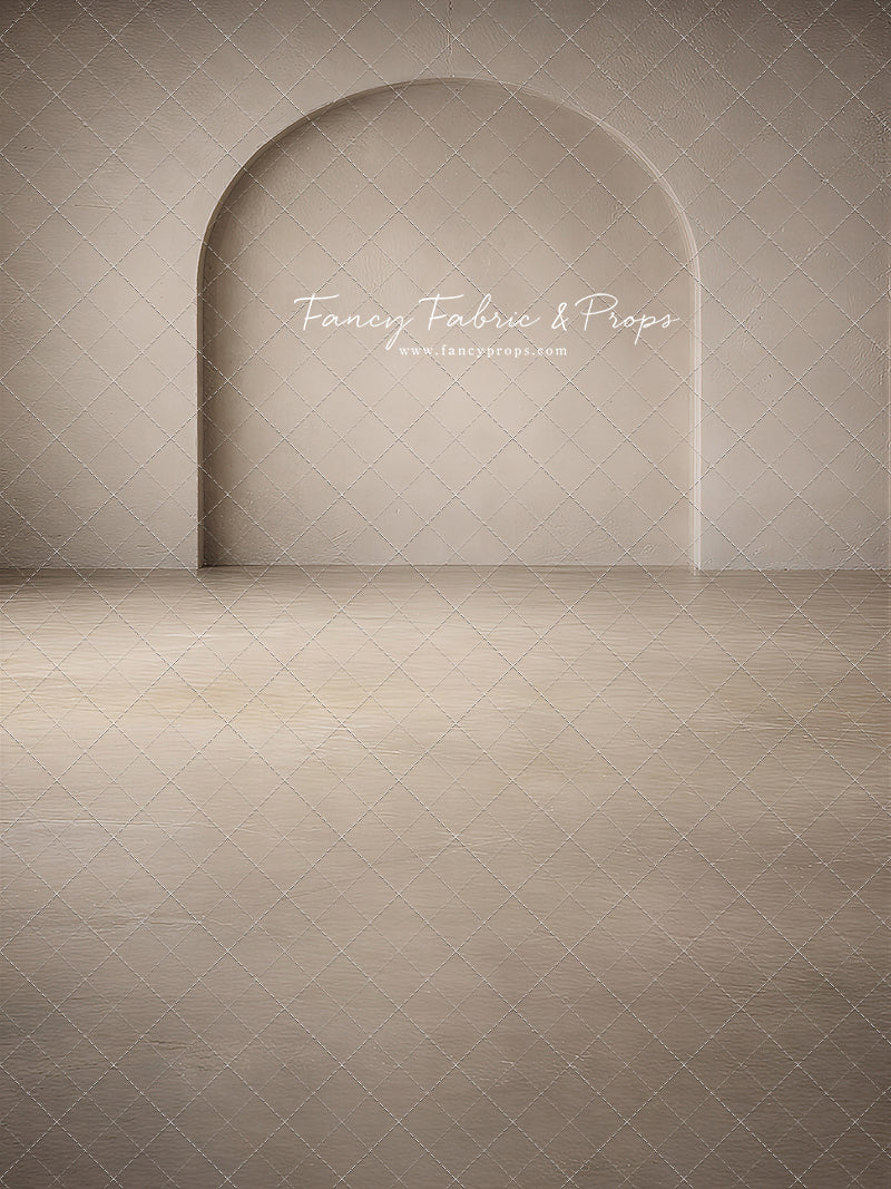 Minimalist Taupe Arch - With Sweep Option