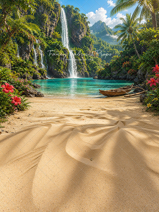Moana's Waterfall - With Sweep Option