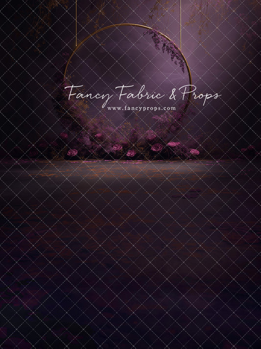 Moonlit Plum Petals - With Sweep Option