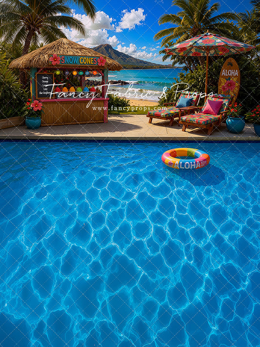 Poolside Snowcones - With Sweep Option