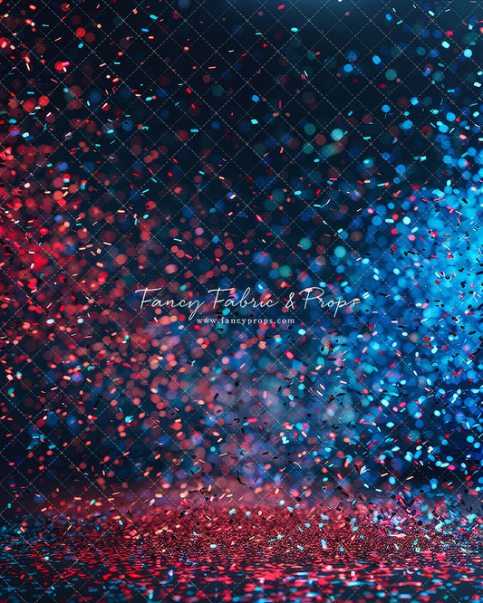 Red & Blue Stage Confetti - Sweep Sizes Only