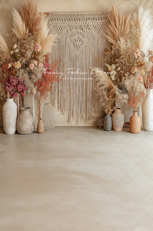 Sun-Kissed Macrame - With Sweep Option