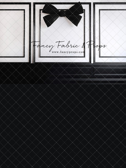 Uptown Chic - Black Floor - With Sweep Option