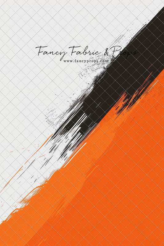 Varsity Orange & Black