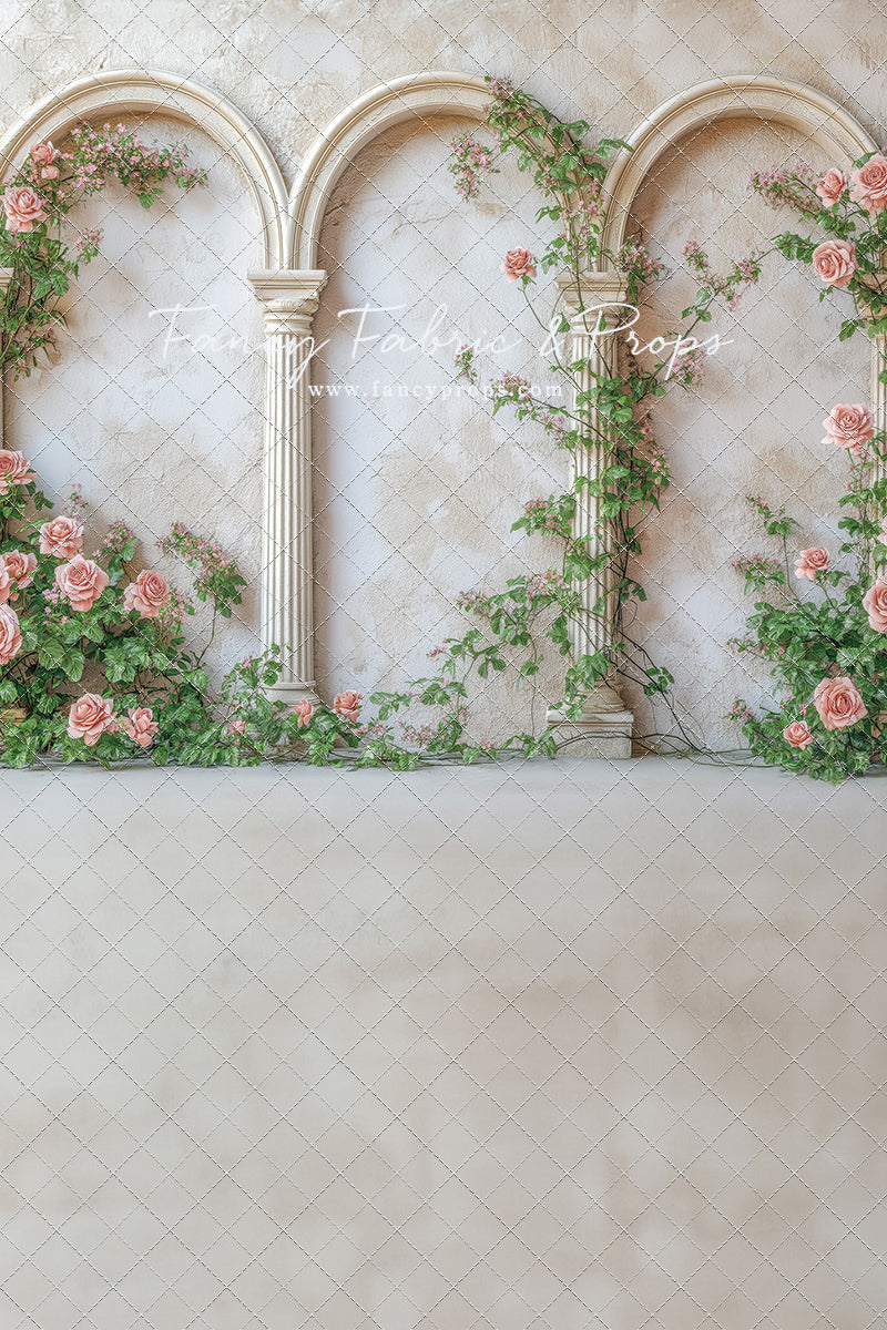 Whispering Rose Courtyard - With Sweep Option