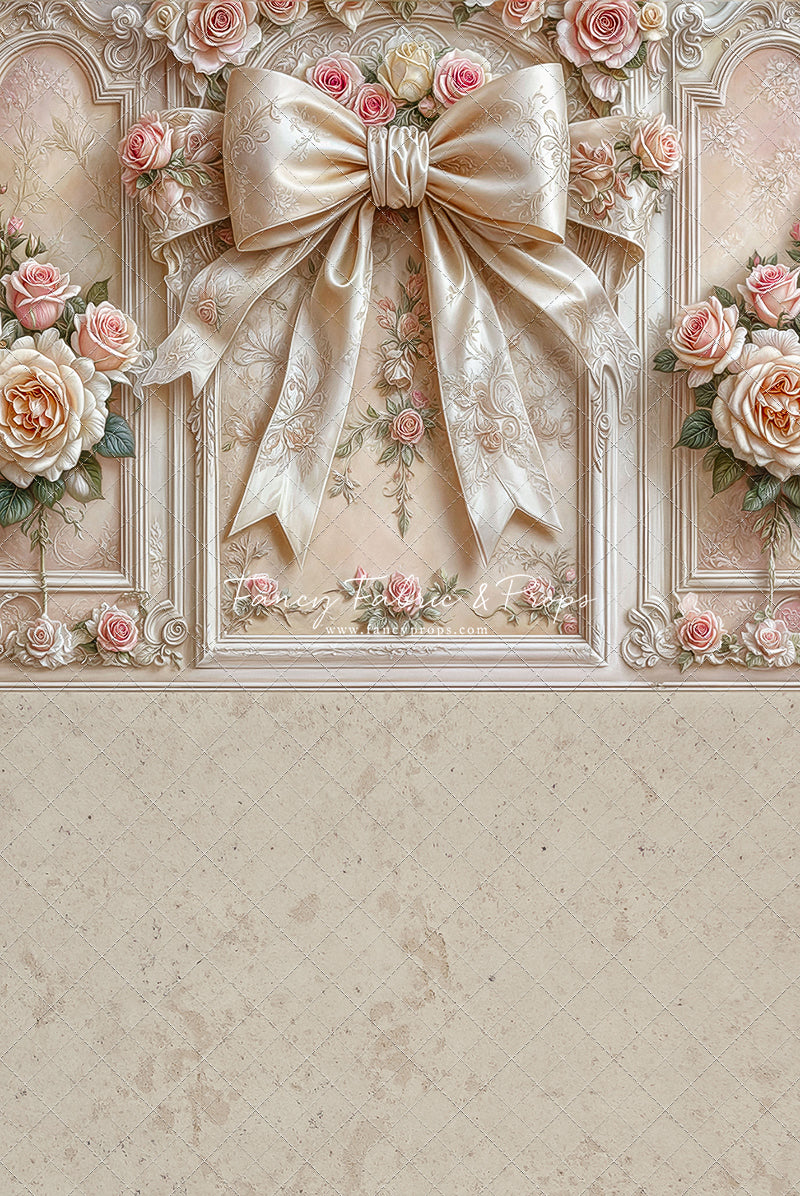 Ribbon & Pearl - With Sweep Option