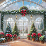 Enchanted Winter Conservatory - With Sweep Option