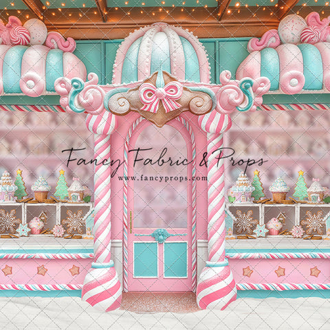 Pastel Gingerbread Store - With Sweep Option