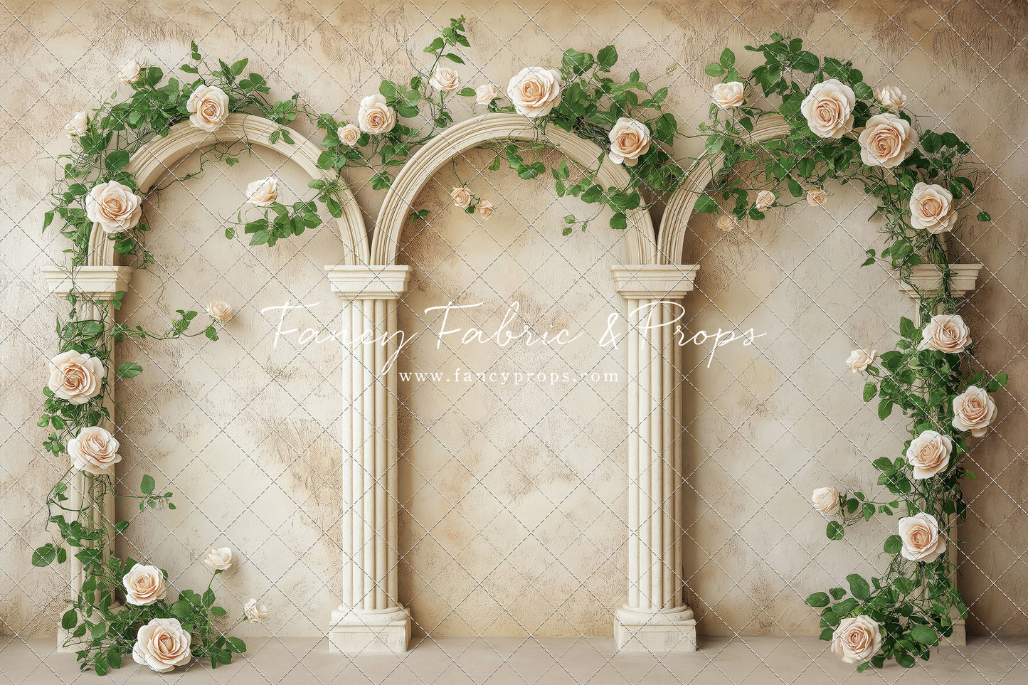 Ivory Arch Garden - With Sweep Option