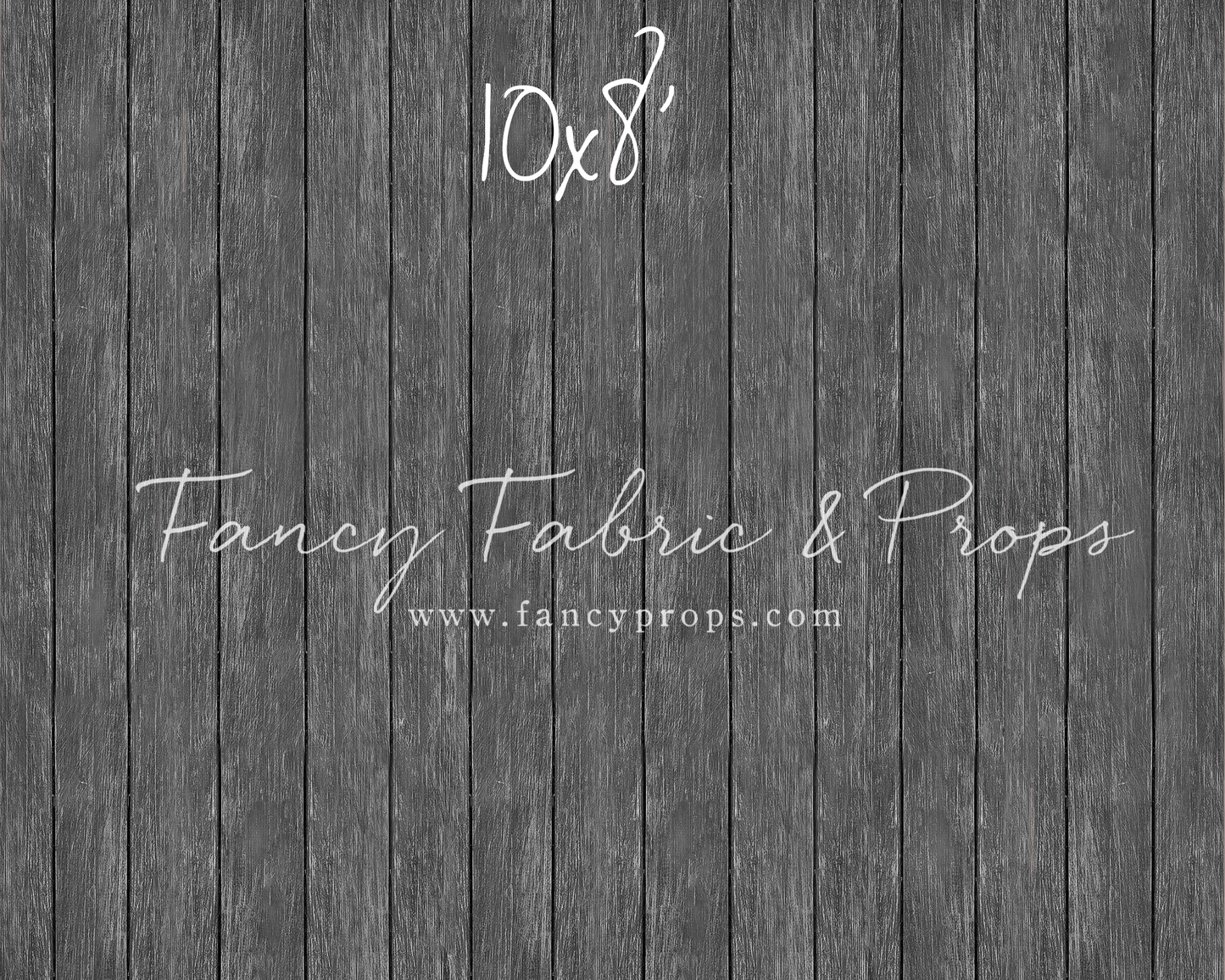 Charcoal Wood Planks Mat Floor