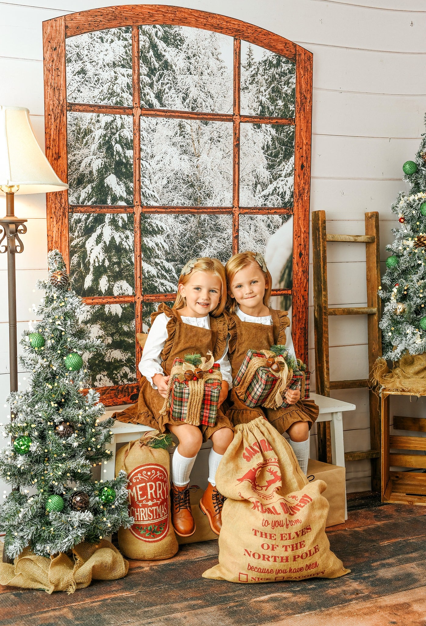 Shiplap Rustic Window