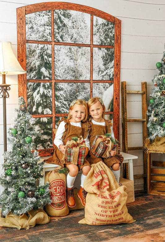 Shiplap Rustic Window