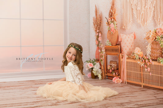 Blooming in Boho 2 piece Mini Room